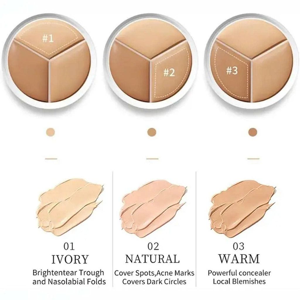 Kem Che Khuyết Điểm Tfit Cover Up Pro Concealer 15g #01