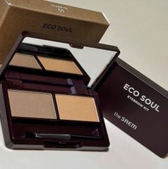 Bột Tán Chân Mày The Saem Eco Soul #01