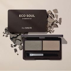 Bột Tán Chân Mày The Saem Eco Soul #01