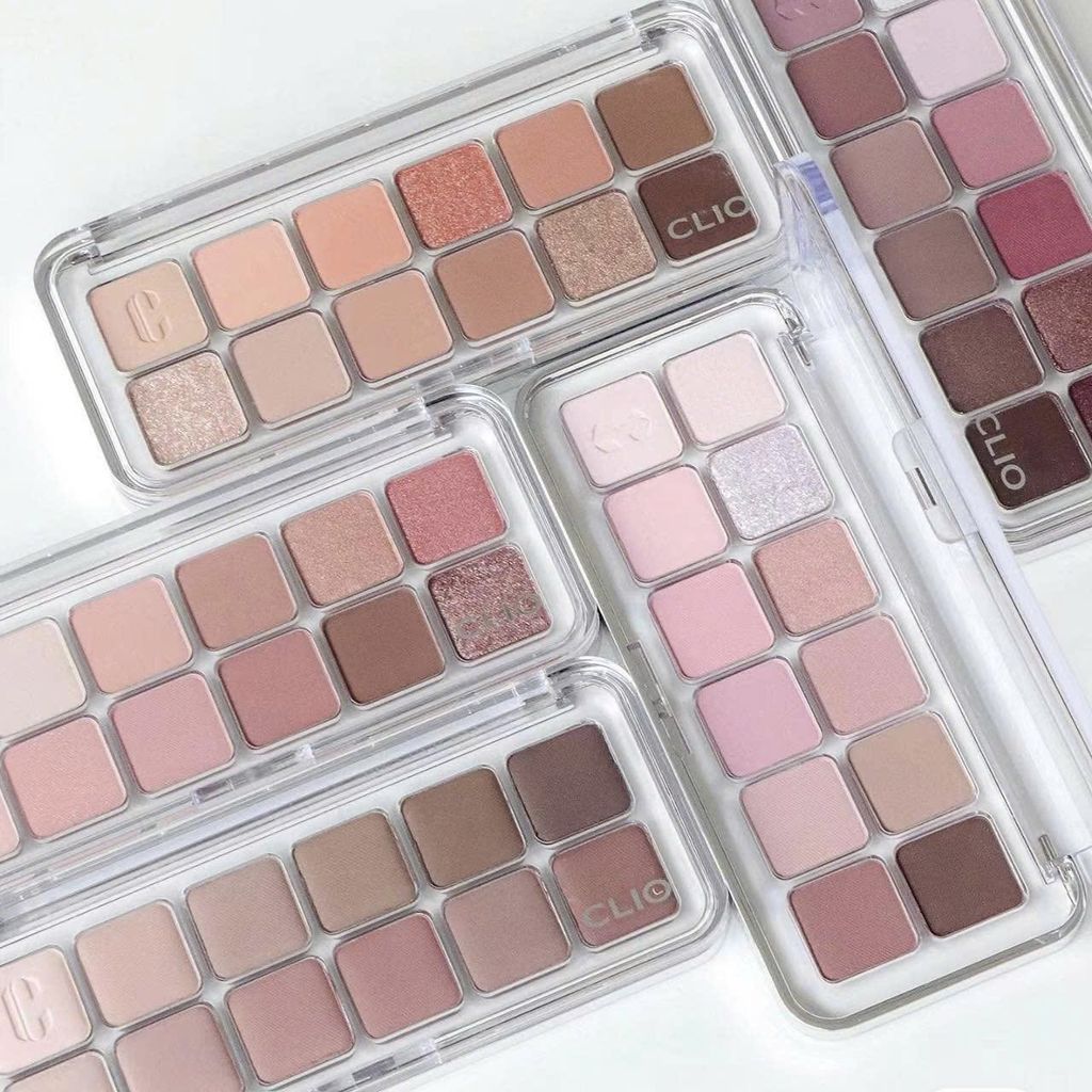 Phấn Mắt 12 Ô Clio Pro Eye Palette Air #04 Pink Pairing
