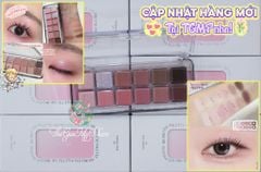 Phấn Mắt 12 Ô Clio Pro Eye Palette Air #04 Pink Pairing