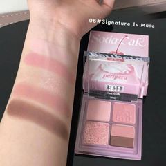 Phấn Mắt Peripera Ink 4 Ô Pocket Shadow Palette #06 Signature Is Mute