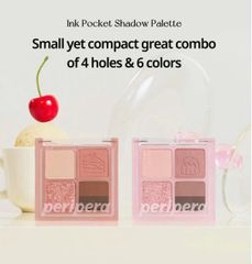 Phấn Mắt Peripera Ink 4 Ô Pocket Shadow Palette #06 Signature Is Mute