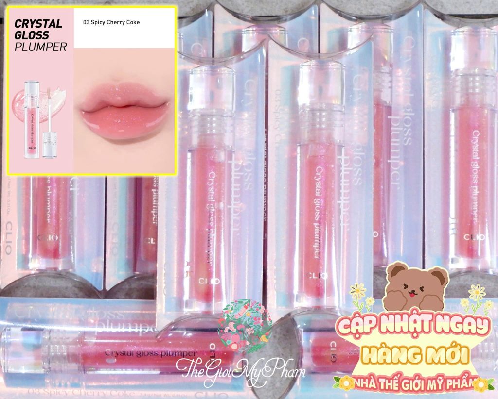 Son Bóng Clio Crystal Gloss Plumper #03