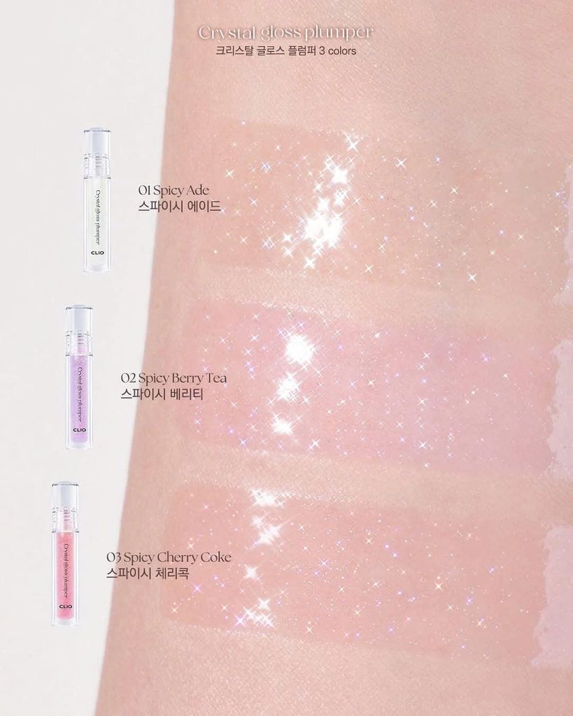 Son Bóng Clio Crystal Gloss Plumper #03
