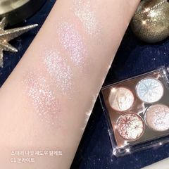 Bảng Phấn Mắt 4 Ô Dasique Starry Night Shadow Palette #01 Moonlight