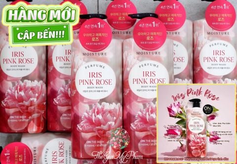 Sữa Tắm On: The Body Perfume #Iris Pink Rose 1100ml