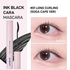 Peripera Ink All Black Cara 7g #01 Long Curling