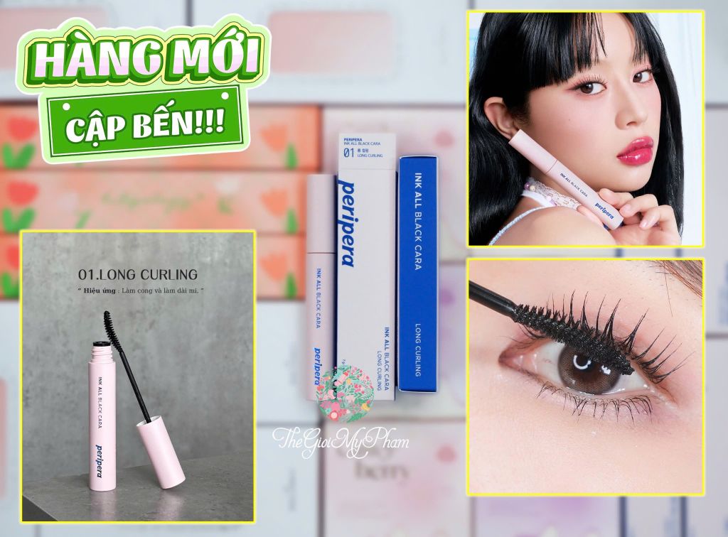 Peripera Ink All Black Cara 7g #01 Long Curling