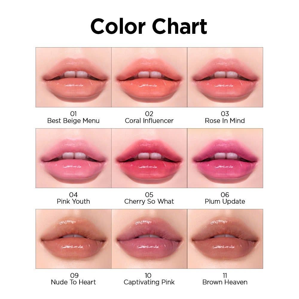 Son Tint Peripera Ink Mood Glowy Lip Tint 4g #20 Brown Yakgwa