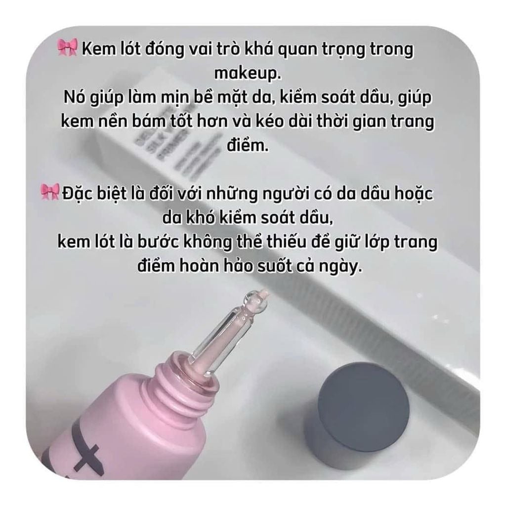 Kem Lót Kiềm Dầu Tfit Delicate Silk Veil Art Primer 30ml
