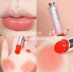 Dior - Son Dưỡng Addict Lip Glow #025 Seoul Scarlet (Mẫu Mới) - Ko Tđ