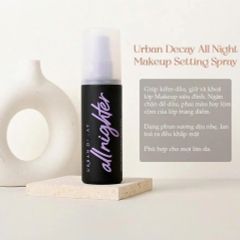 Set Xịt Khoá Nền Make Up Urban Decay 2 Món (118ml + 15ml) Ko Tđ