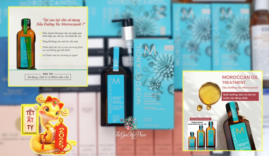 Tinh Dầu Dưỡng Tóc Moroccanoil Treatment 125ml (Ko Tđ)