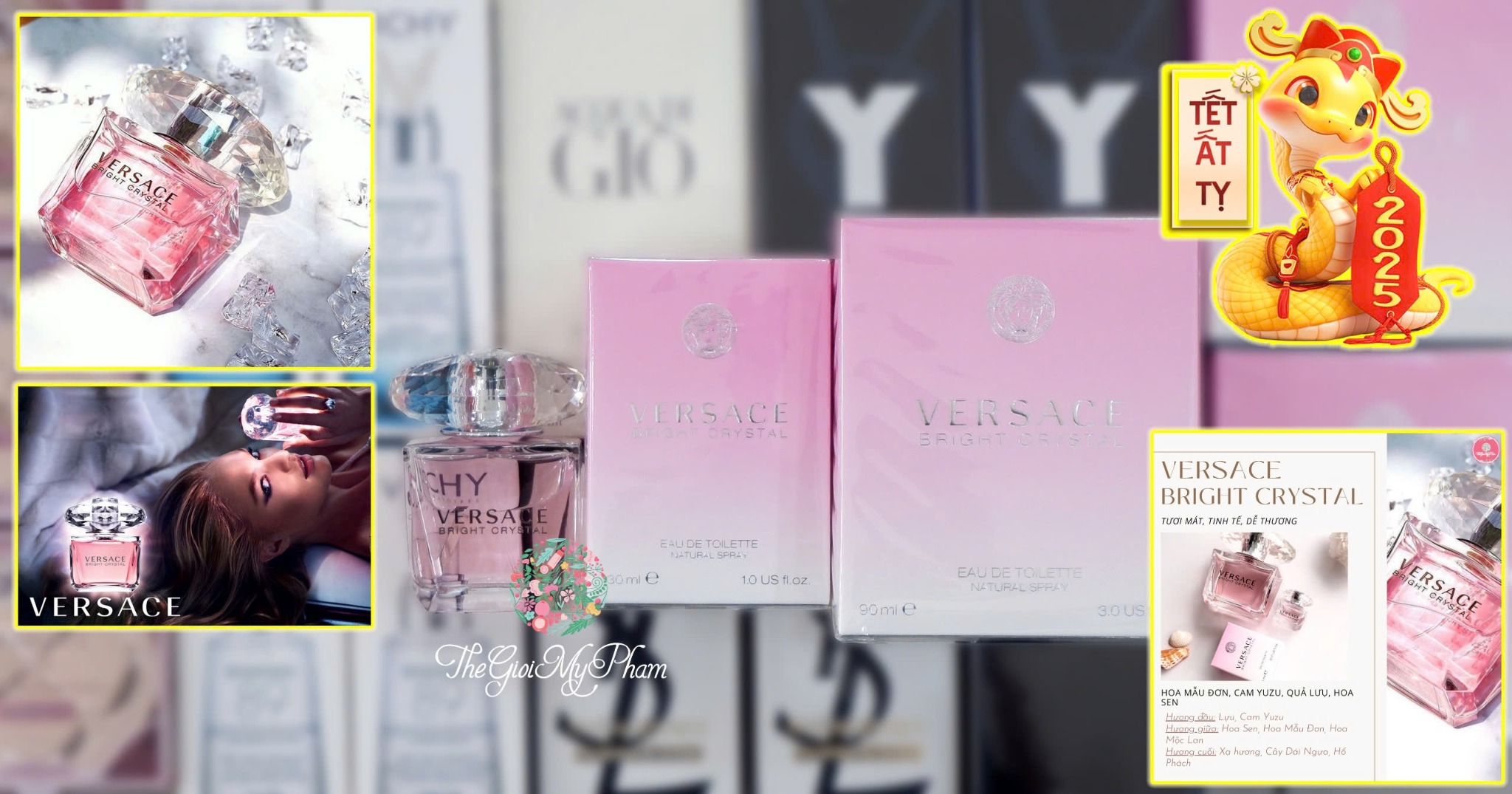 versace bright crystal 30 ml