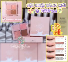 Phấn Mắt 4 Ô Romand Better Than Eyes #W02 Dry Peach Blossom