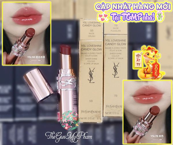 Son Dưỡng YSL Loveshine Candy Glow 7B (Ko Tđ)