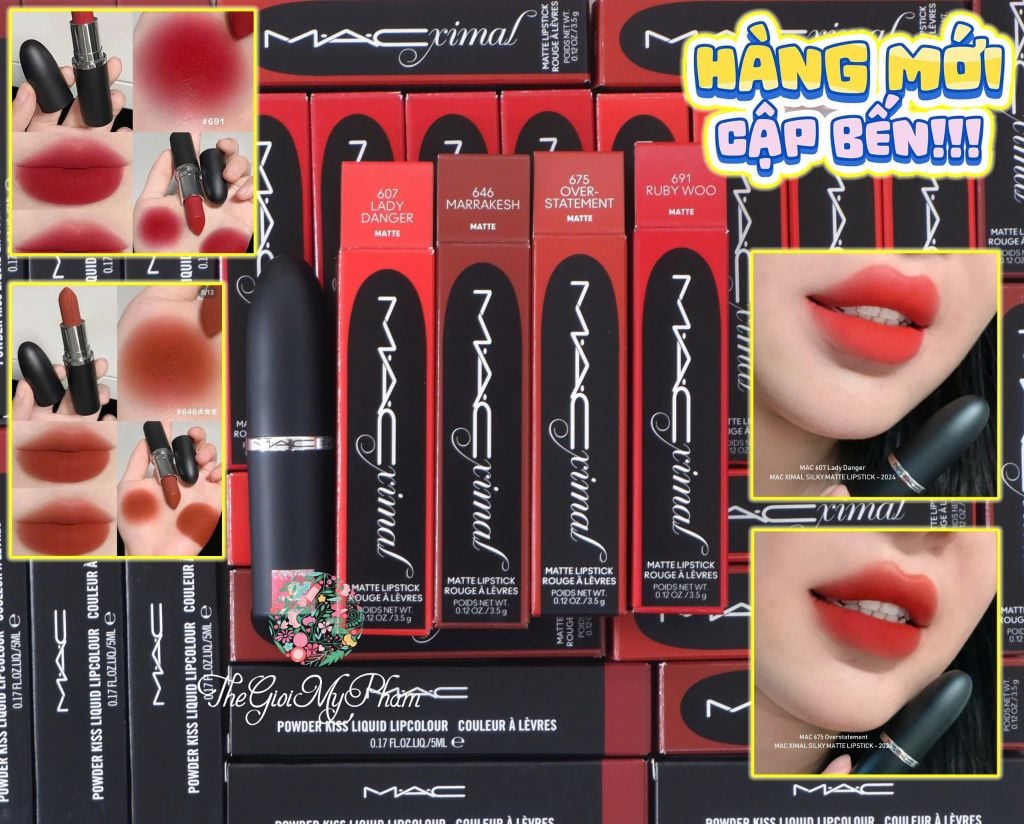 Son Thỏi MAC Ximal Matte #646 Marrakesh (Ko Tđ)