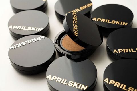 April Skin - Magic Snow Cushion Triple Cover Powder #21