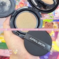 April Skin - Magic Snow Cushion Triple Cover Powder #22