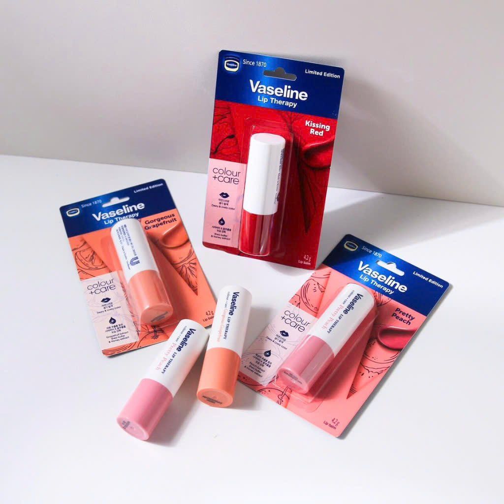 Son Dưỡng Vaseline Lip Therapy 4,2g #Pretty Peach