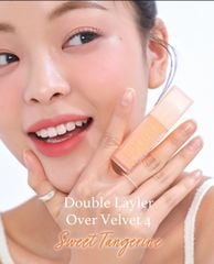 Son Kem Black Rouge Double Layer Over Velvet Blackrouge Quýt Ver 4 3.8g
