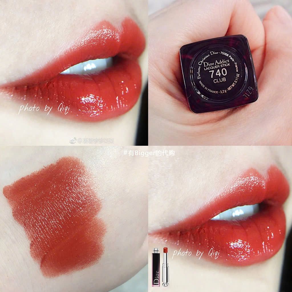 Son Thỏi Dior Addict Hydrating Shine Lipstick #740 Saddle (Ko Tđ)