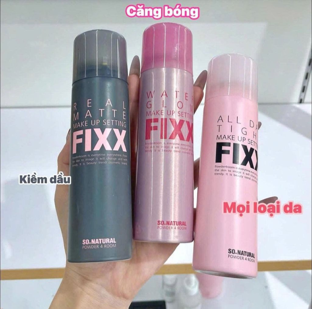 Xịt Khoá Makeup So Natural Fixx All Day Tight Make Up Setting 75ml