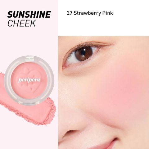 Phấn Má Hồng Peripera Pure Blushed Sunshine Cheek #27