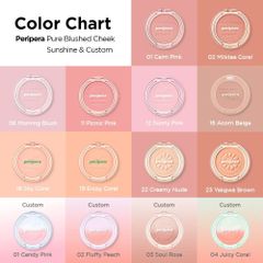 Phấn Má Hồng Peripera Pure Blushed Sunshine Cheek #27