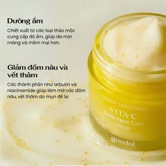 Kem Dưỡng Goodal Green Tangerine Vita C Dark Spot Care Cream 50ml