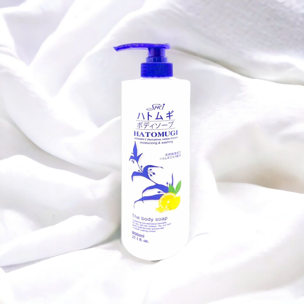 Sữa Tắm Sáng Da Hatomugi 800ml (Quả Yuzu)