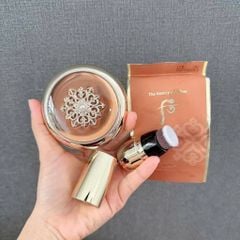 Set Cushion Whoo Hoa Hiên (Kèm 1 Lõi + 1 Cọ) Ko Tđ