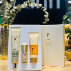 Set Kem Chống Nắng Chống Nhăn Whoo Anti-Wrinkle (75ml+40ml+8ml) Ko Tđ