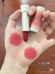 Son Thỏi 3CE Cashmere Hug Lipstick #07 Knit