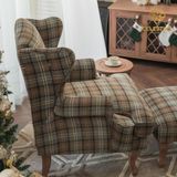 Queen Anne Wingback Armchair