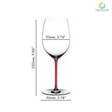 Ly Rượu Vang Đỏ RIEDEL Fatto A Mano Cabernet / Merlot Red