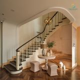 Bàn tròn console Épouchez