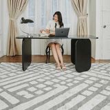 Thảm trải sàn Feather 6570B CREAM/S.GREY