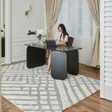 Thảm trải sàn Feather 6570B CREAM/S.GREY