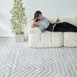 Thảm trải sàn Feather 7319E S.GREY/L.GREY