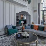 Thảm trải sàn Feather 7845E S D.GREY/CREAM