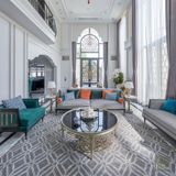 Thảm trải sàn Feather 7845E S D.GREY/CREAM