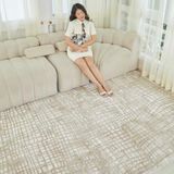 Thảm trải sàn Feather 8002F S.BEIGE/CREAM