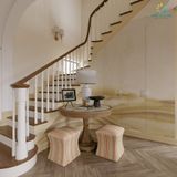 Bàn tròn console Épouchez