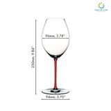 Ly Pha Lê RIEDEL Fatto A Mano Syrah Red RQ