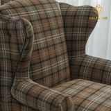 Queen Anne Wingback Armchair