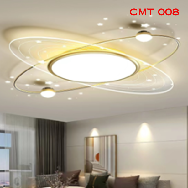  Đèn ốp trần phong cách Bắc Âu mới anh sáng sang trọng CMT 008 