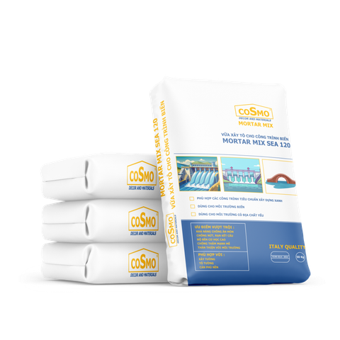  Vữa xây tô cho công trình biển Mortal Mix SEA 120 