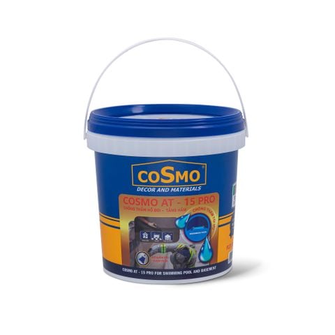  Chống thấm COSMO AT-15 PRO - Chống thấm 2 thành phần cho hồ bơi, tầng hầm 